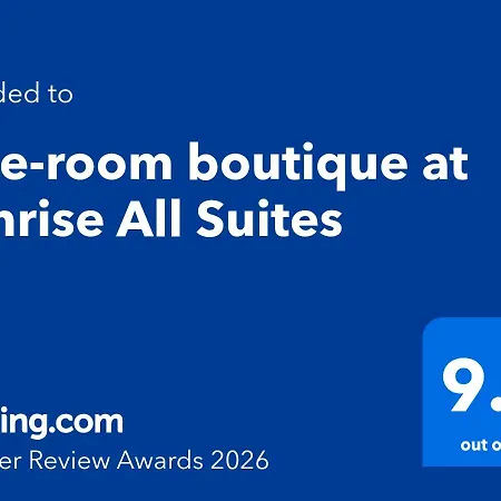 One-room Boutique At Sunrise Apartmanhotel 4*