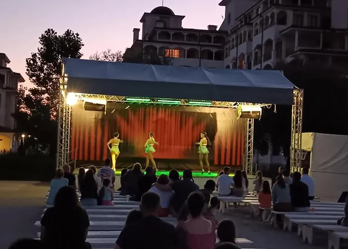 One-room Boutique At Sunrise